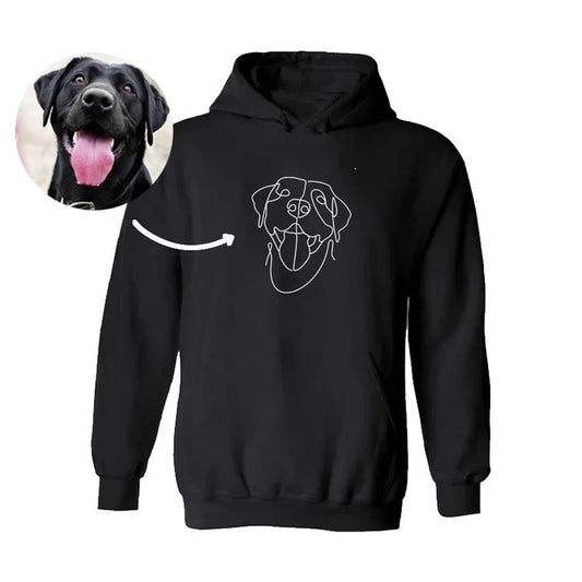 Custom Line Drawing Sweatshirt💕Hoodie
