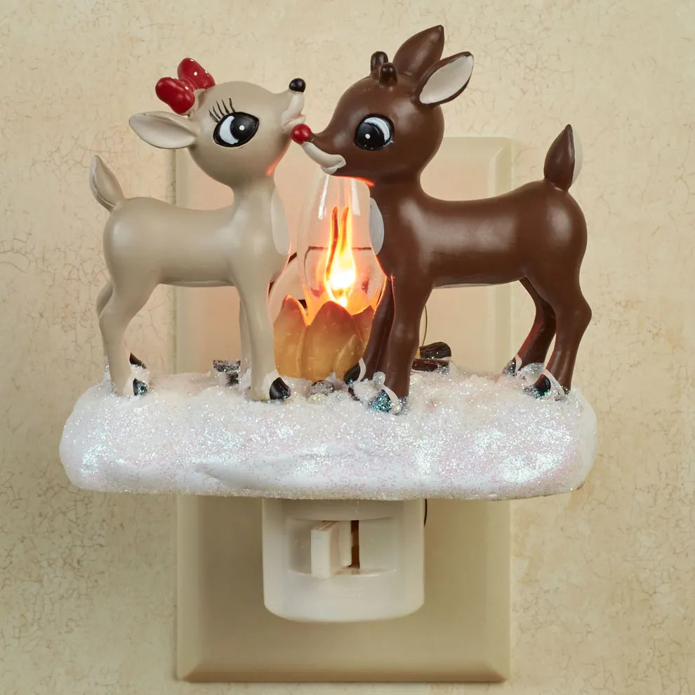🎄EARLY CHRISTMAS SALE🔥Kissing Reindeer Night Light